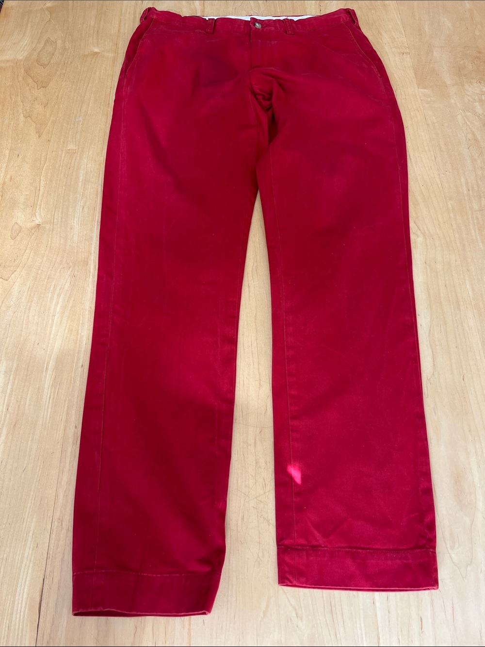 Ralph Lauren Polo Red and White Slim Fit Shirt